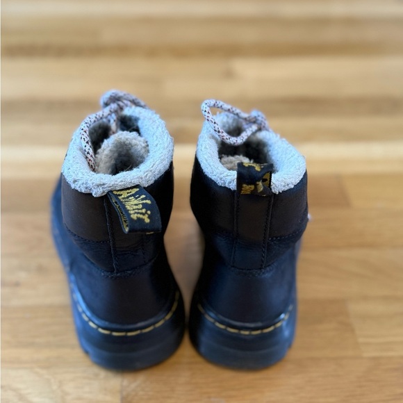 Dr. Martens Combs Wyoming Shearling Lined Lace Up Ankle Boots Docs Combat US 5L - Picture 7 of 13